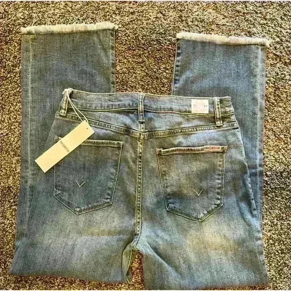 NWT Hudson Noa High Rise Crop Fray Jeans size 27 new - Picture 5 of 6